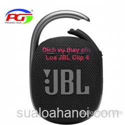 Dịch vụ thay pin Loa JBL Clip 4