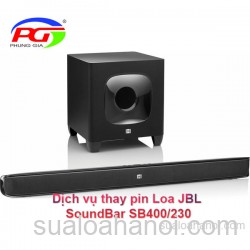 Dịch vụ thay pin Loa JBL SoundBar SB400/230