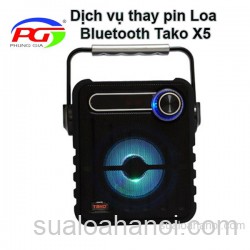 Dịch vụ thay pin Loa Bluetooth Tako X5